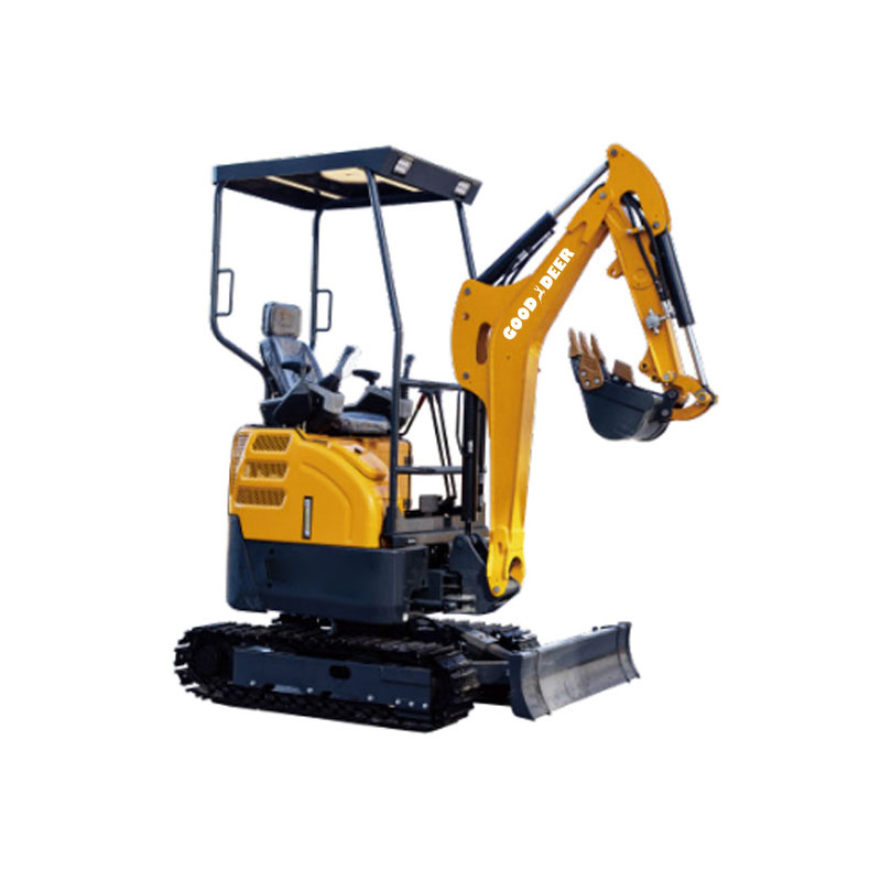 Máy xúc bánh xích nhỏ gọn